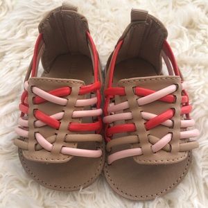 Old Navy Huaraches style sandals size 6-12 months.